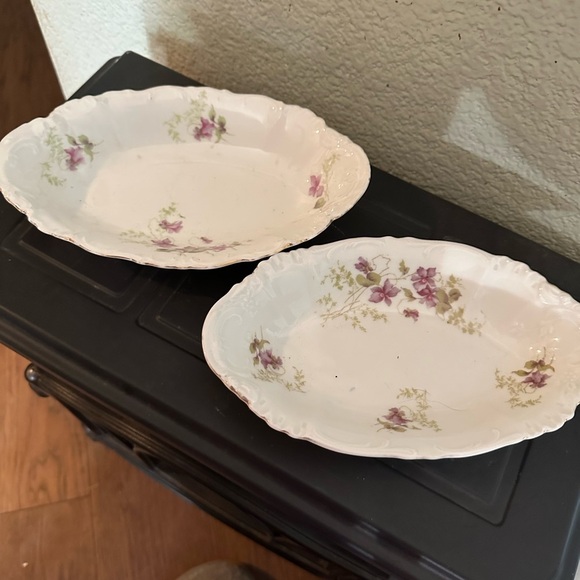 Habsburg Austria China 2 Serving Bowls - Picture 2 of 9